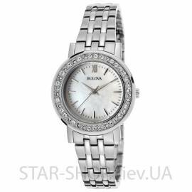 Bulova Crystal 98X111 Womens Mop Dial Quartz Watch with Stainless Steel Strap Bulova Crystal 98X111 Womens Mop Dial Quartz Watch with Stainless Steel Strap