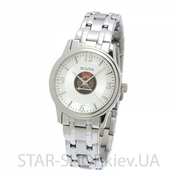 Bulova MSW220 Womens White Dial Analog Watch with Stainless Steel Strap